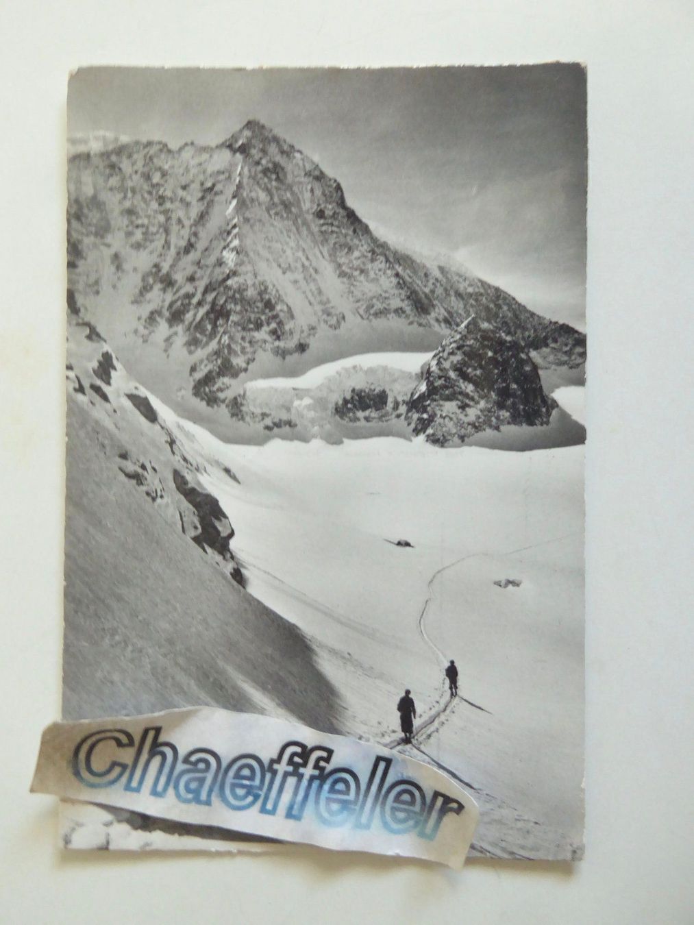 Cartoline postali: 1965 Mt. Blanc de Chellon – Usato da Zürich venduto da Chaeffeler
