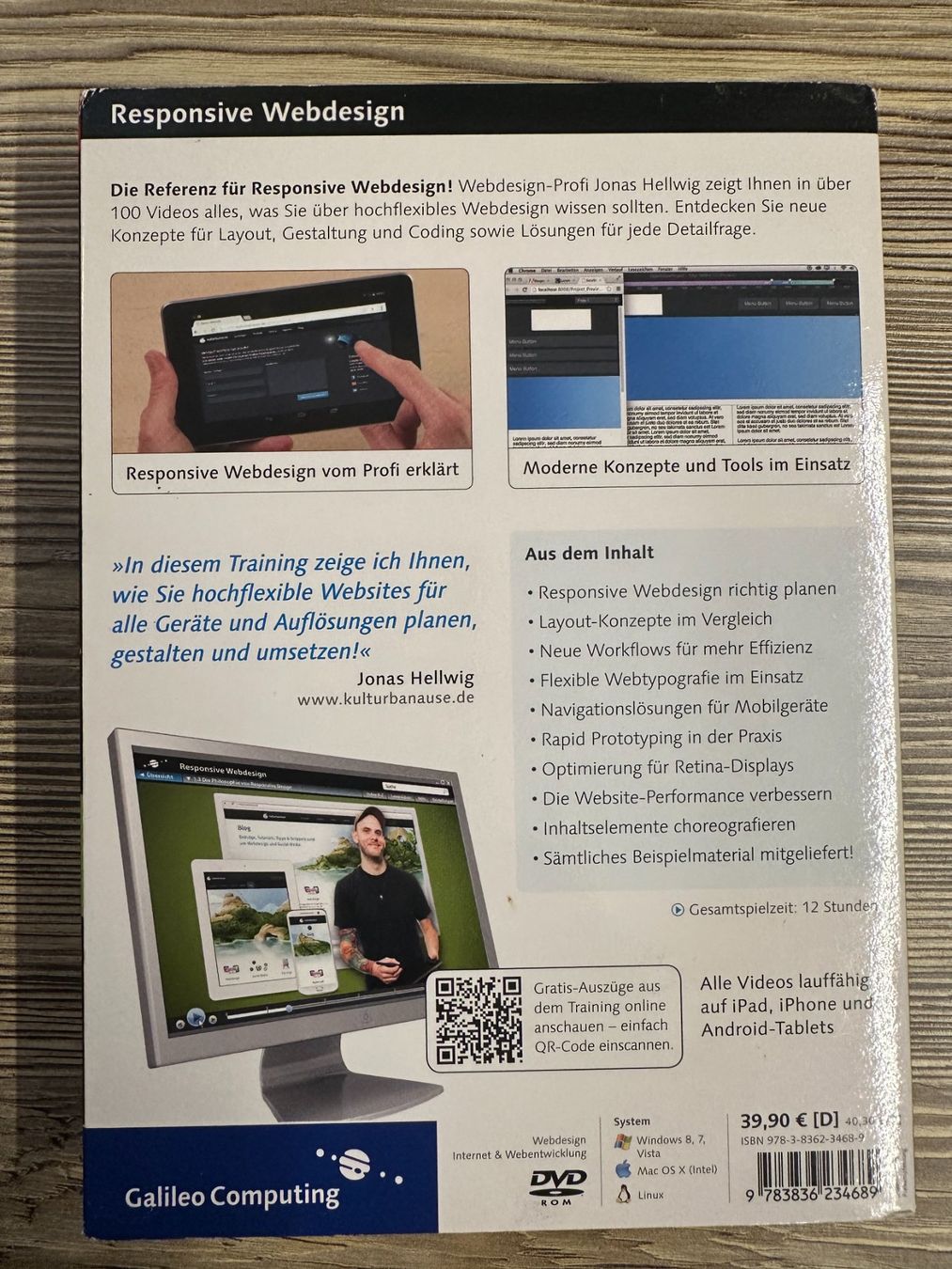 Livres: Video-Training Responsive Webdesign Praxis-Training DVD – D'occasion à Zihlschlacht par Padi27 1
