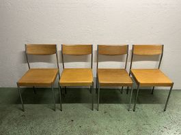 4x Original Dietiker Designstühle Edlef Bandixen