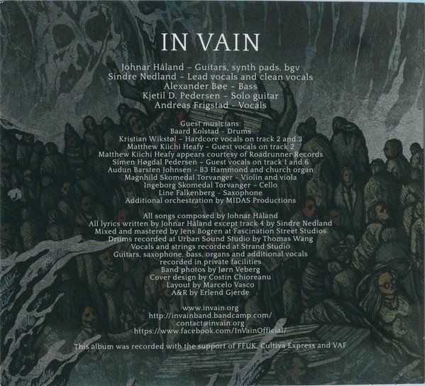 CDs: In Vain – Currents - Digipack - c – Gebraucht aus Brittnau von Zibu 4
