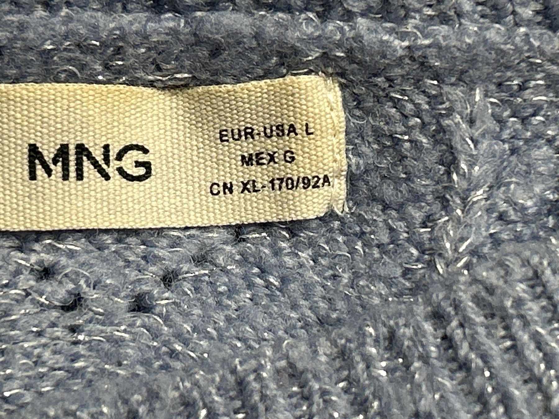Maglioni & Felpe: Strickpullover jeansblau von MNG Gr. L – Usato da Brunnen venduto da Nala2929 4