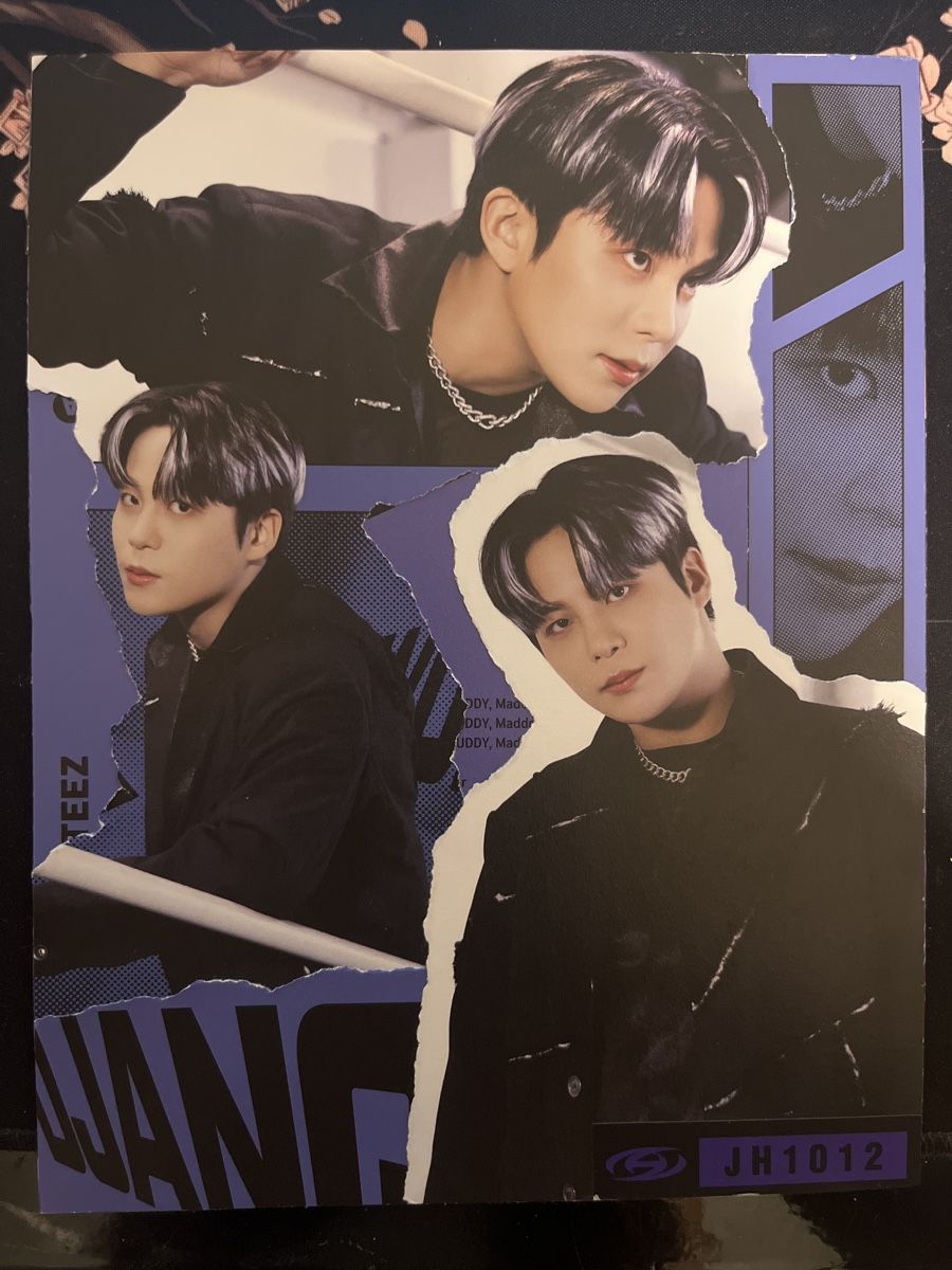 Carte collezionabili: Ateez Jongho Outlaw binder page – Nuovo (secondo la descrizione) da Urtenen-Schönbühl venduto da Mingyeonshi