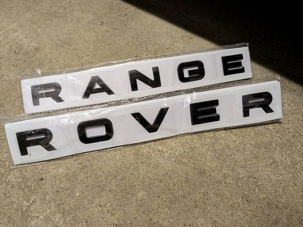Range Rover Schriftzug Schwarz (Gebraucht) in Bern für CHF 20 – nur ...