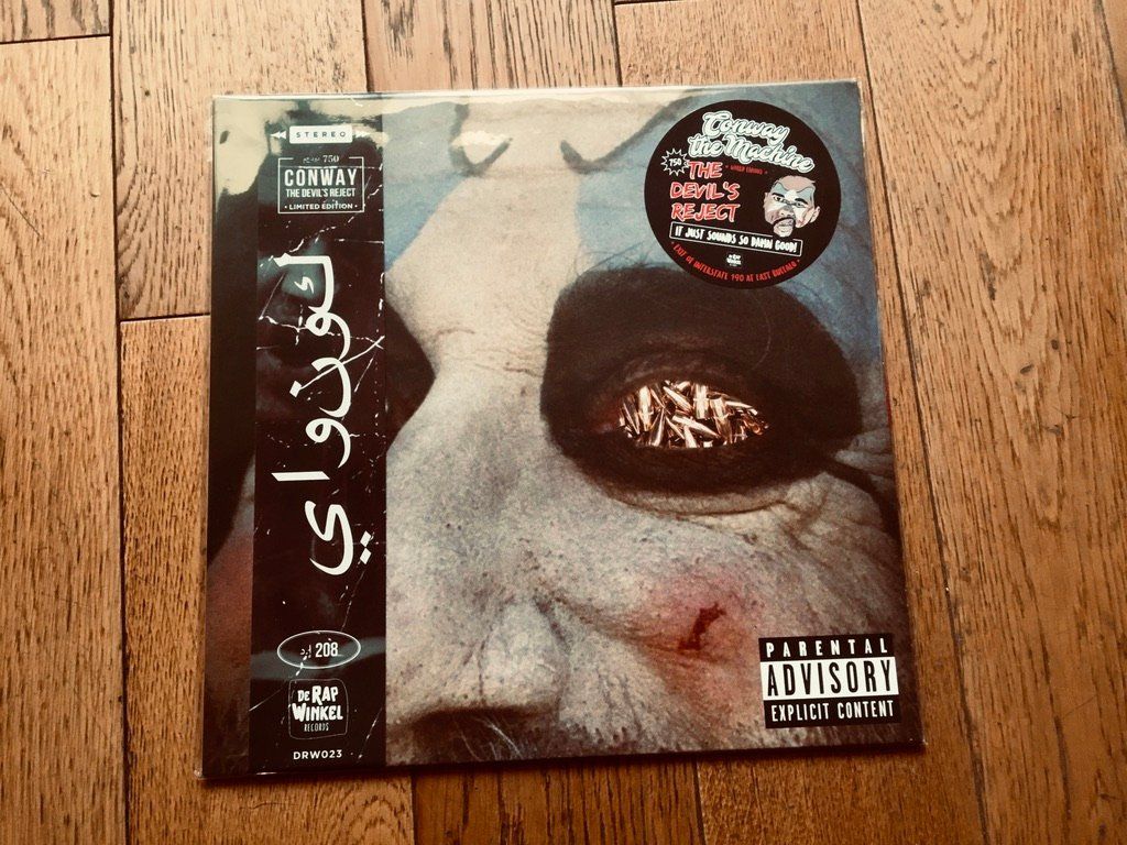Dischi in vinile: Conway The Machine - The Devil's Reject (Obi pink vinyl) – Nuovo (secondo la descrizione) da Genève venduto da IG-BlakeTheRapDigger 3