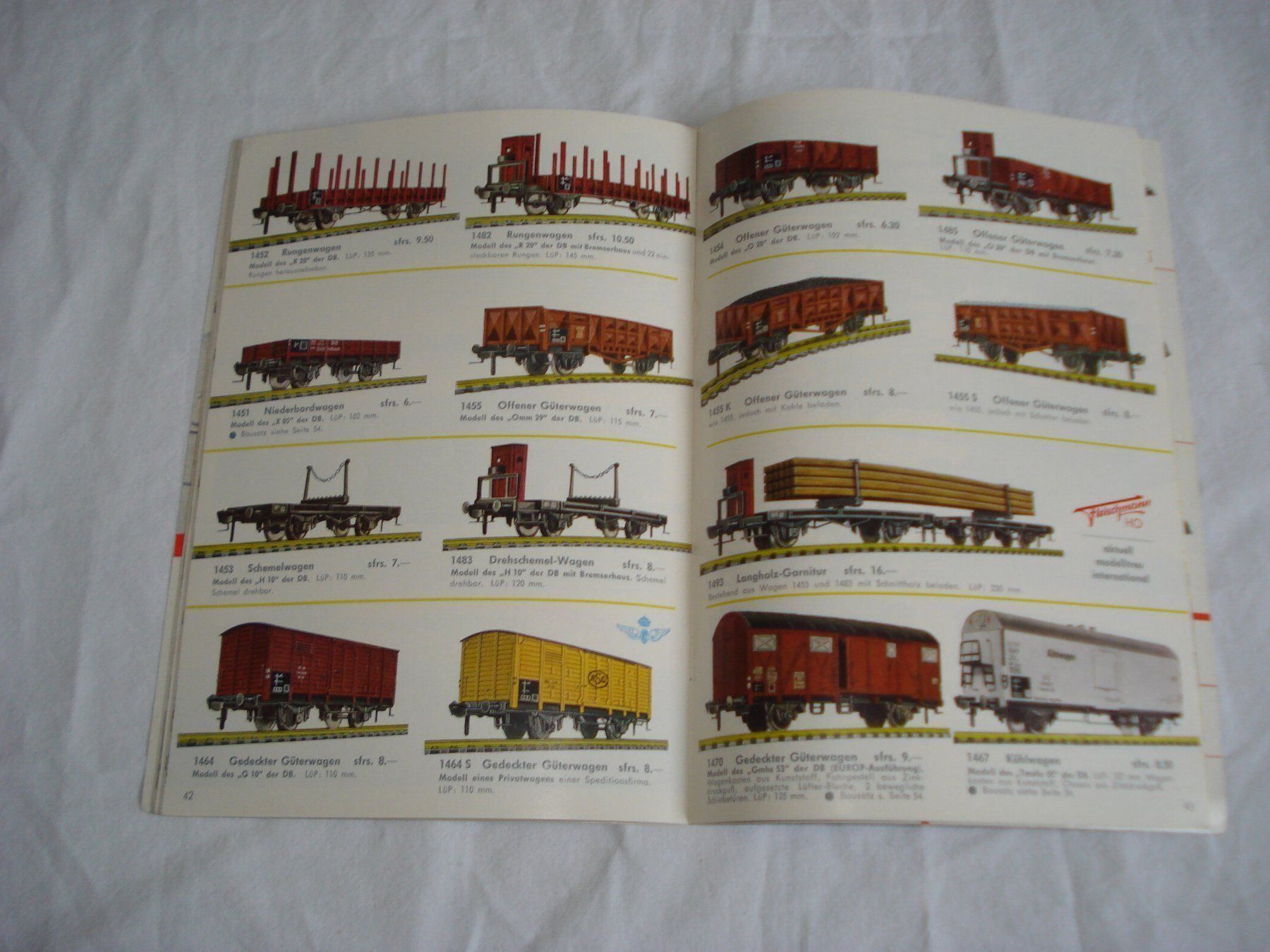 Fleischmann Modellini di ferrovie: Fleischmann Katalog 1964 - 1965 – Usato da Schenkon venduto da Elbarto007 2