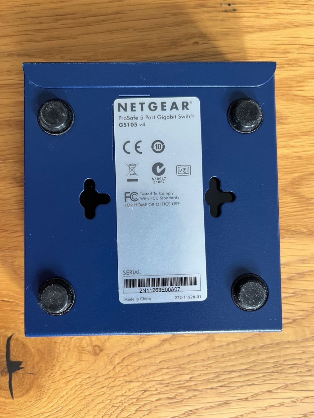 Netgear Hub & Switch: Netgear GS105 – Usato da Appenzell venduto da Anchara 3