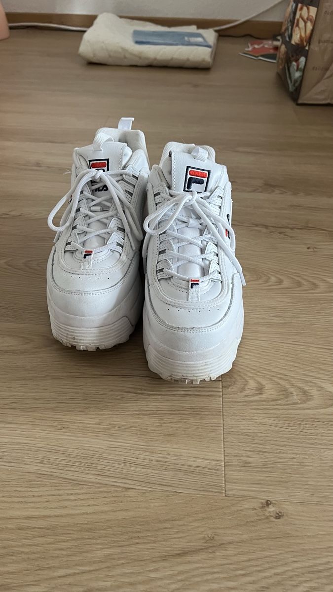 Fila Scarpe da uomo: FILA Plateau Sneakers weiss, Gr. 41 – Nuovo (secondo la descrizione) da Wettingen venduto da unerhoertlaut 3