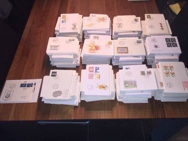 Tutti i francobolli: 2380 Kuverts CH-Briefmarken – Nuovo (secondo la descrizione) da Ipsach venduto da Be44