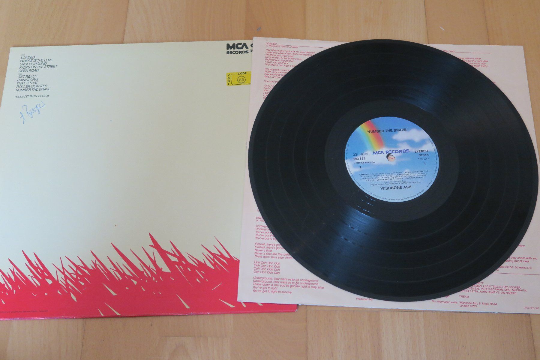 Dischi in vinile: Wishbone Ash – Number The Brave – Usato da Thun venduto da Karibu70 3