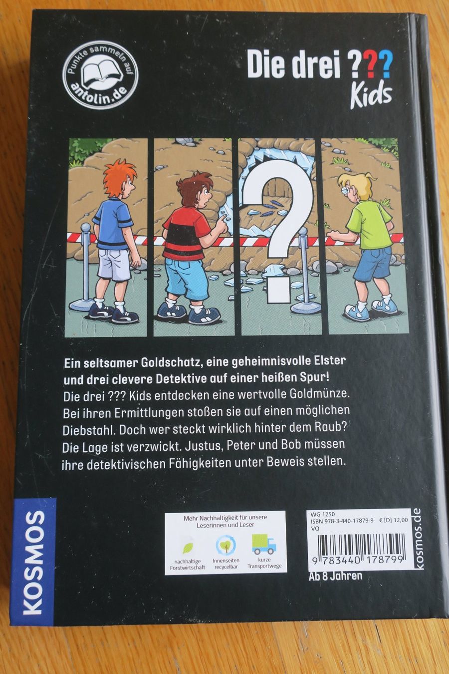 Libri: Die drei ??? Kids - Die Golddiebe – Usato da Zürich venduto da null8 1
