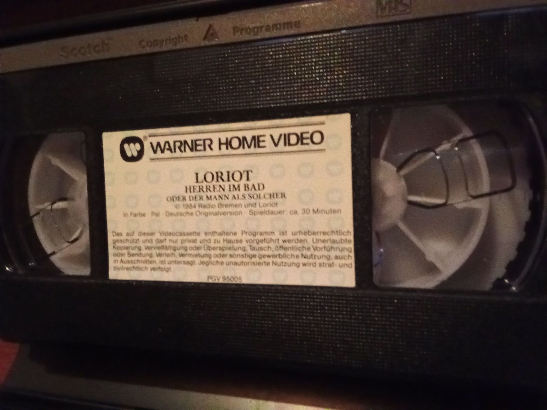 Toutes les VHS: Loriot Band 1+2 Warner Home Video VHS – D'occasion à Remetschwil par Hofiii 6