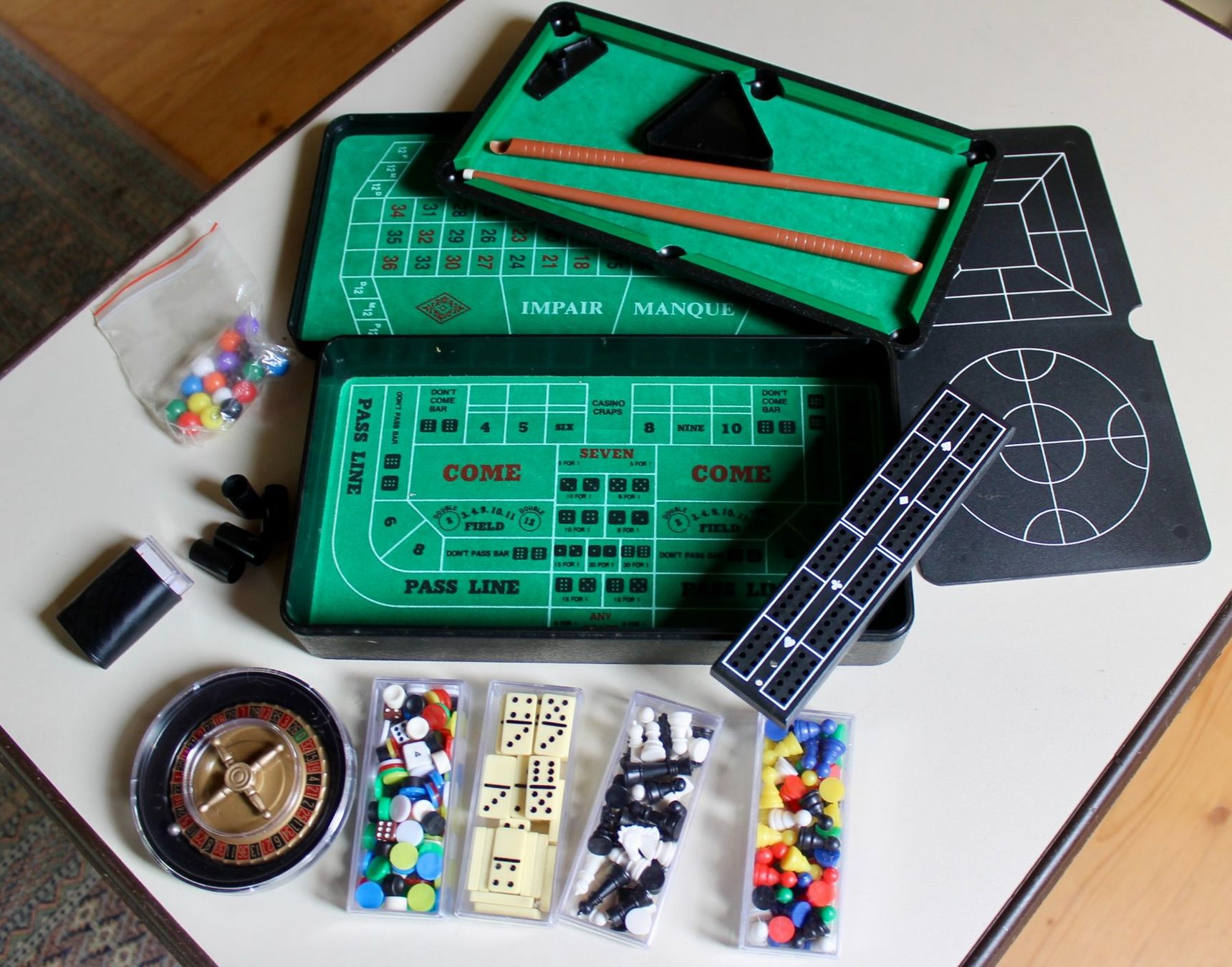 Giochi: Spielesammlung Set: Roulette, Backgammon etc. 12 Spiele – Usato da Kirchlindach venduto da hekilida 4