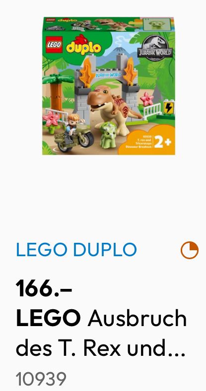 Lego Giocattoli: Lego - Duplo 10939 T-Rex – Nuovo e nell'imballaggio originale da Brüttisellen venduto da business_peter 3