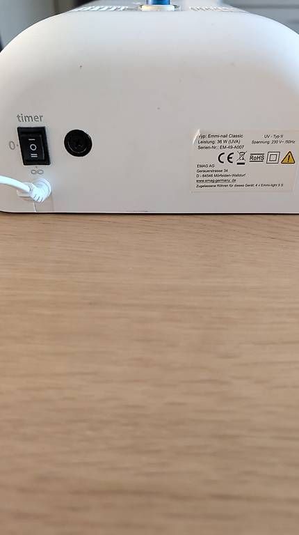Ongles artificiels: Emmi-Nail classic UV-Lichthärtegerät – D'occasion à Volketswil par cloudy68 1