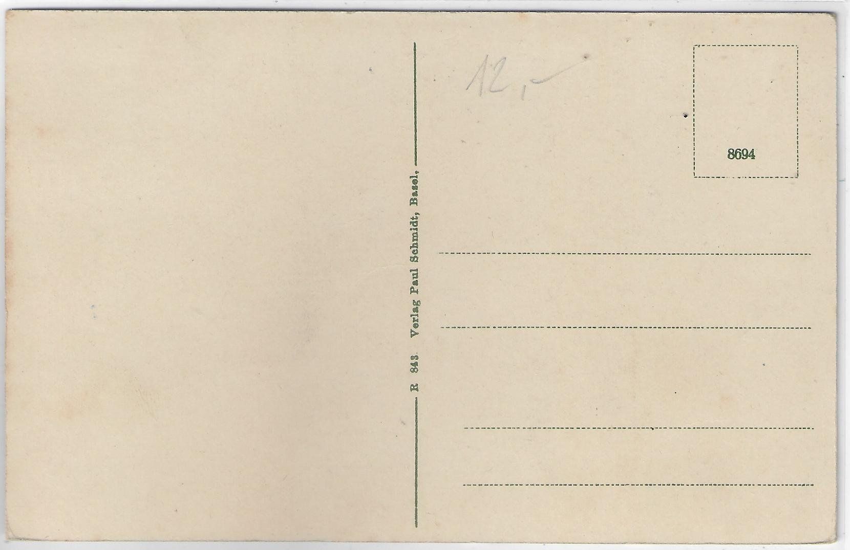 Cartoline postali: St. Gallen - Panorama - Litho – Usato da Ettingen venduto da Kartenplanet 1
