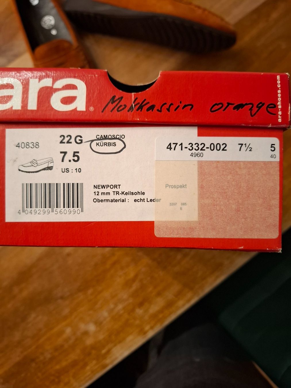 Ara Chaussures femmes: Mokkassin Damenschuhe Marke ara – Neuf (Voir description) à zollikerberg par Momi6 4