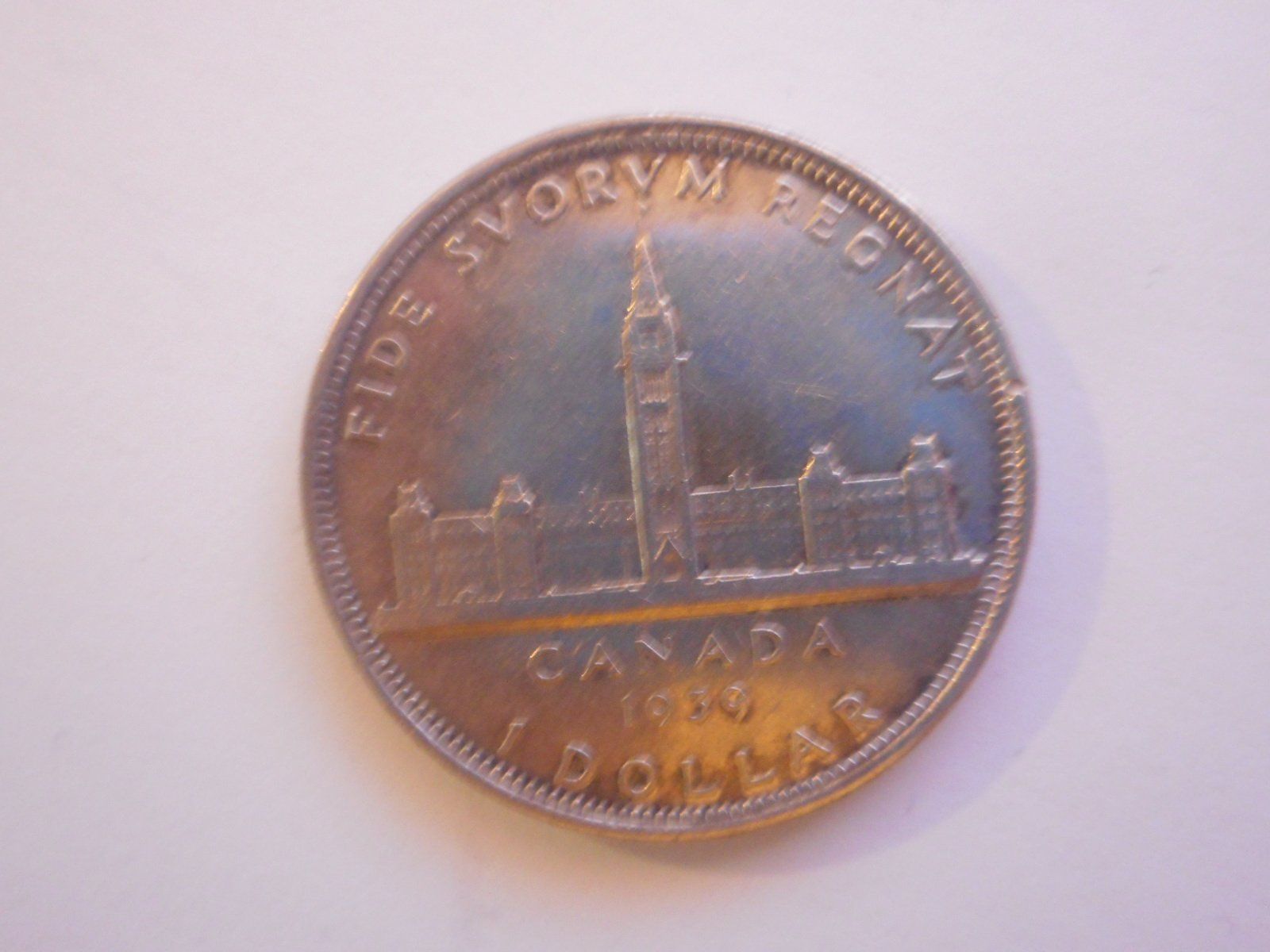 Alle Münzen: 1939   1 Dollar Canada  silber – Gebraucht aus Kriegstetten von pizlad2010