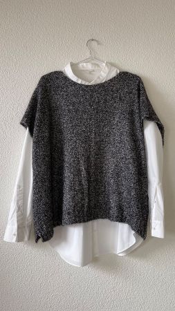 LE TRICOT PERUGIA (IT)M L XL XXL /NP537CHF Gilet Alpaka Wool