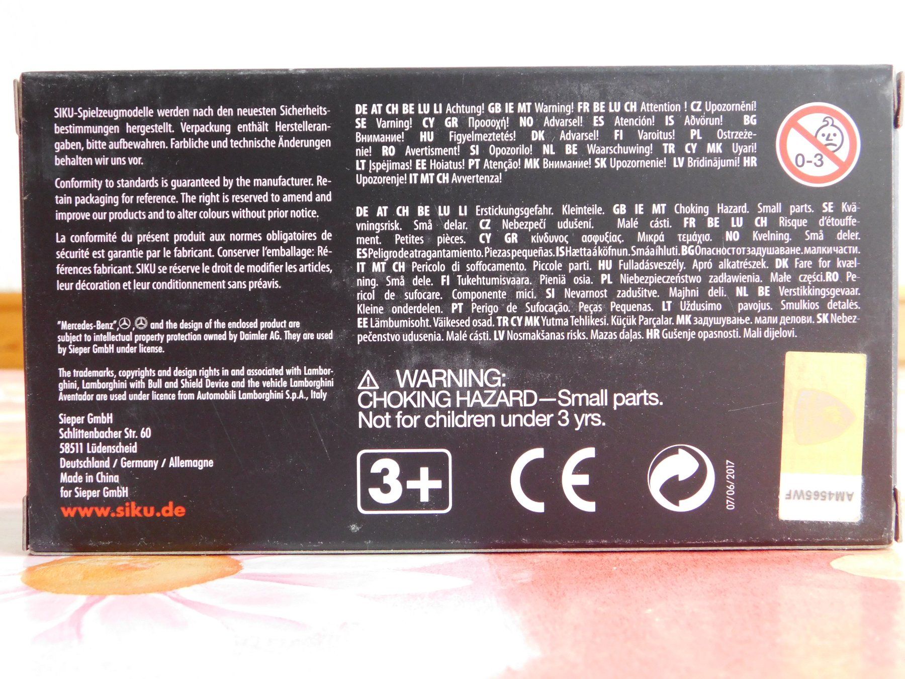 Siku Modellautos: Siku Sonderset Black und White 6308 – Neu (gemäss Beschreibung) aus Strengelbach von Wedi73 7