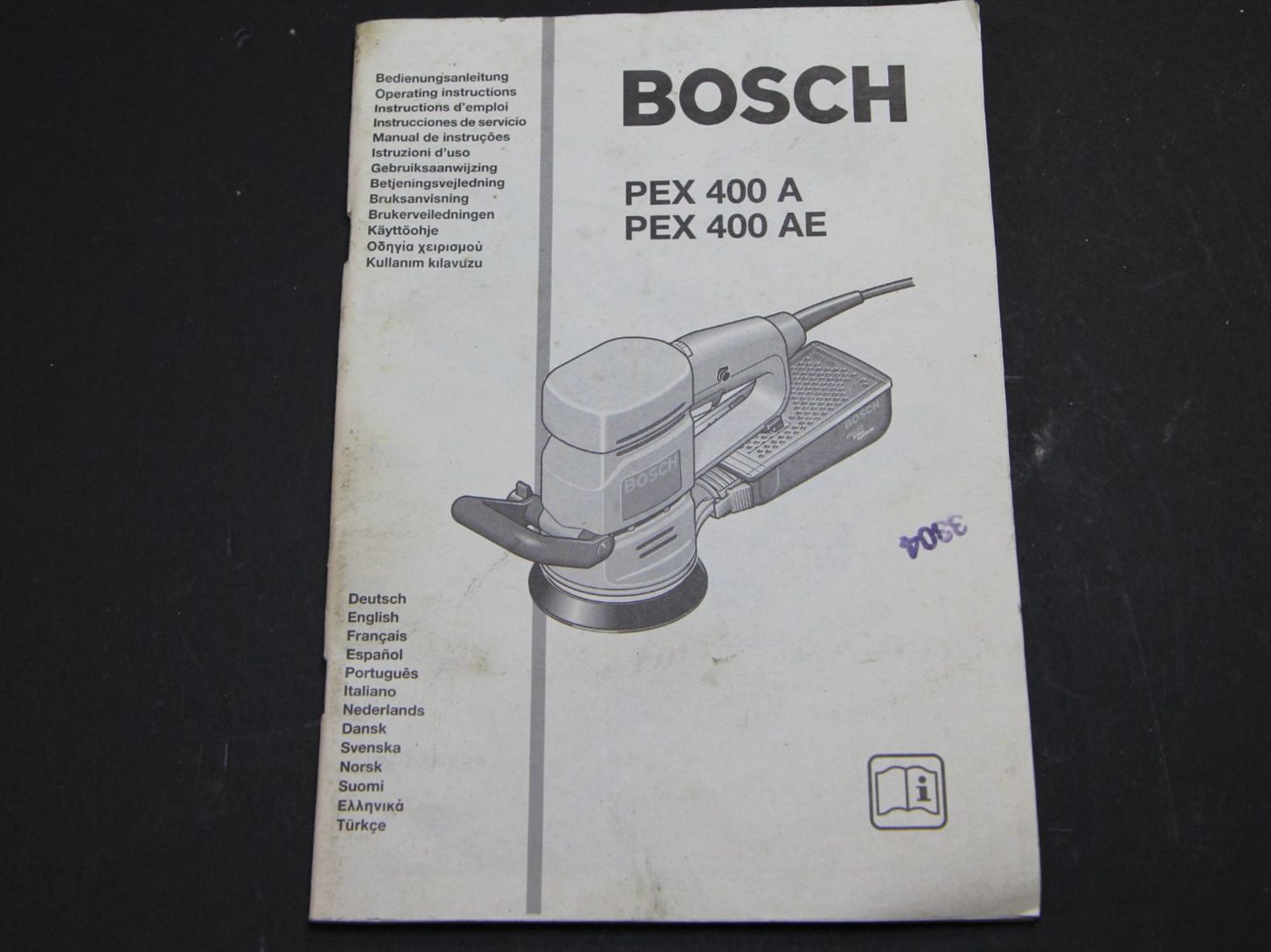 Alle Werkzeuge: Exzenterschleifer BOSCH PEX 400 AE – Gebraucht aus Hölstein von Kraftpaket 9