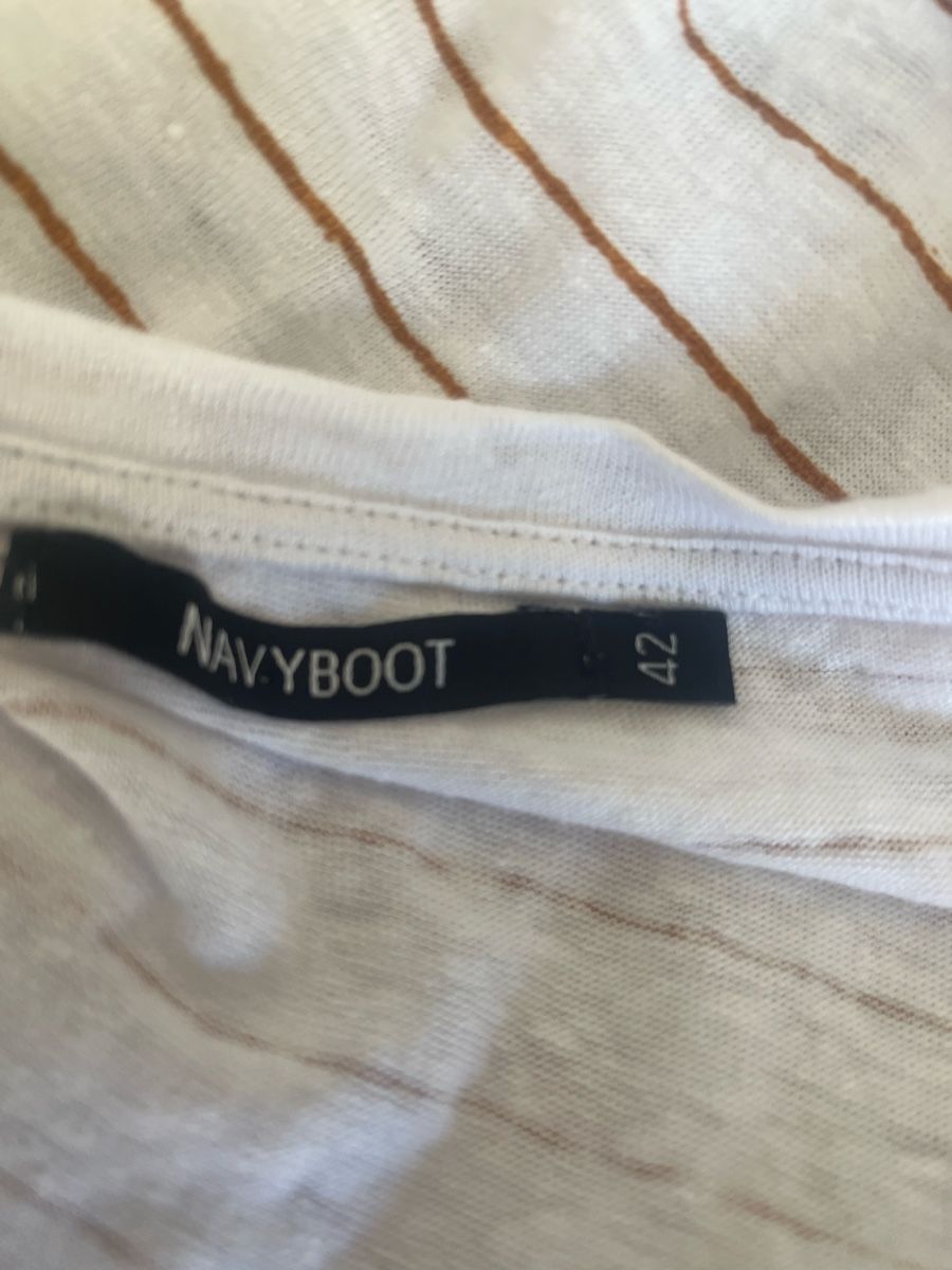 Navyboot T-shirt: NAVYBOOT Shirt, Leinen, 42 – Usato da Solothurn venduto da Bobesch08 3