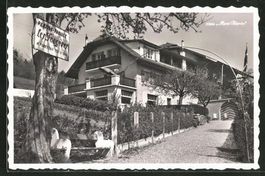 Mont-Pèlerin, Pension Les Fougères, circulée 1957
