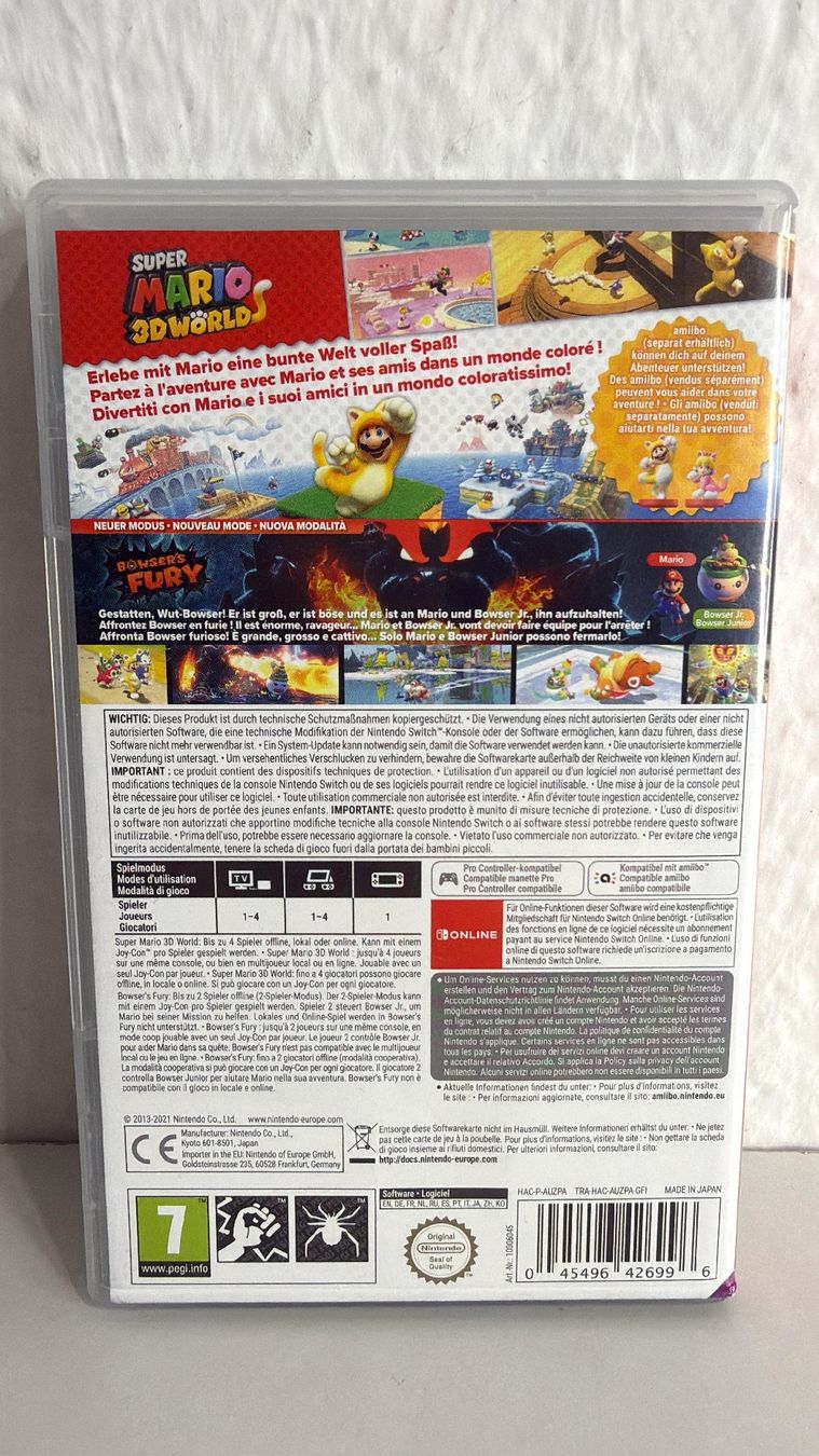 Giochi: Nintendo Switch Spiel: Super Mario 3D World + Bowser – Usato da Ehrendingen venduto da lax21 1