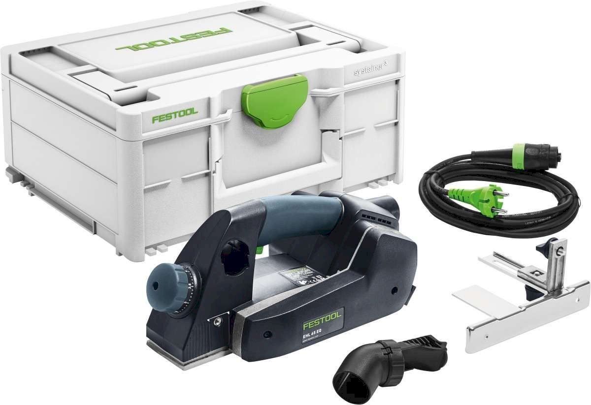Piallare: Festool EHL 65 EQ-Plus Einhandhobel – Nuovo e nell'imballaggio originale da Bottighofen venduto da zaap