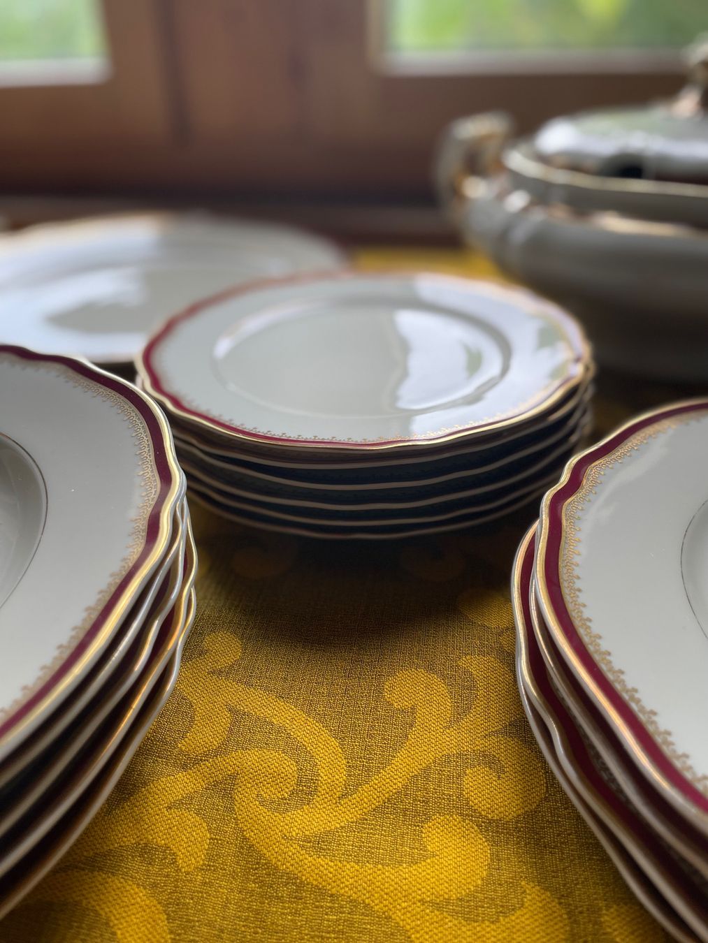Set di piatti: Vintage Geschirr-Set, Winter-Design, – Usato da Bremgarten AG venduto da Schussi 8