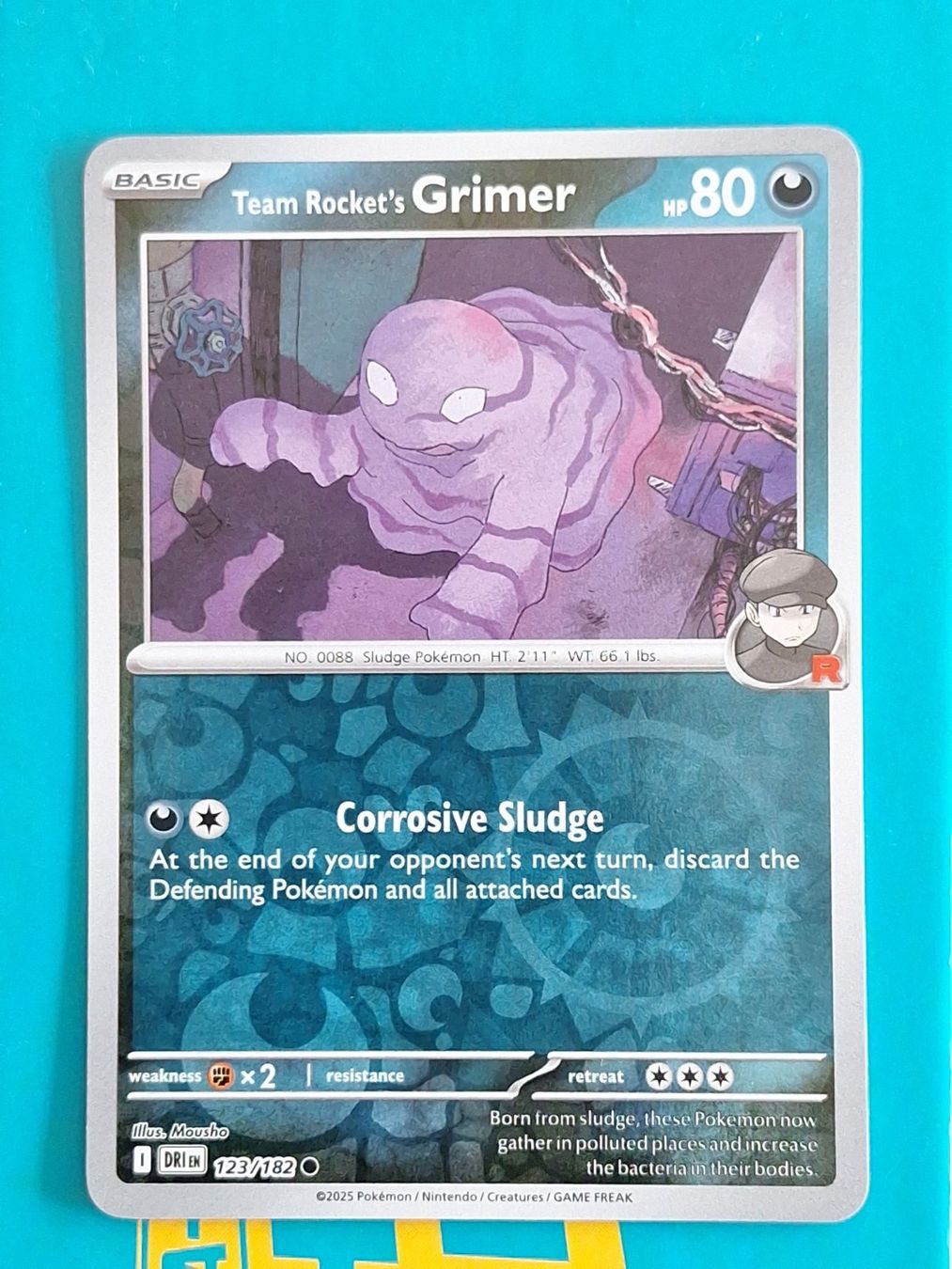 Pokémon Carte collezionabili: Team Rocket's Grimer - Reverse Holo Destined Rivals #1.9 – Usato da Altstätten SG venduto da GGsGameshop