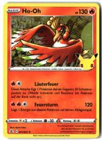 Ho-oh #1 Pokemon Celebrations