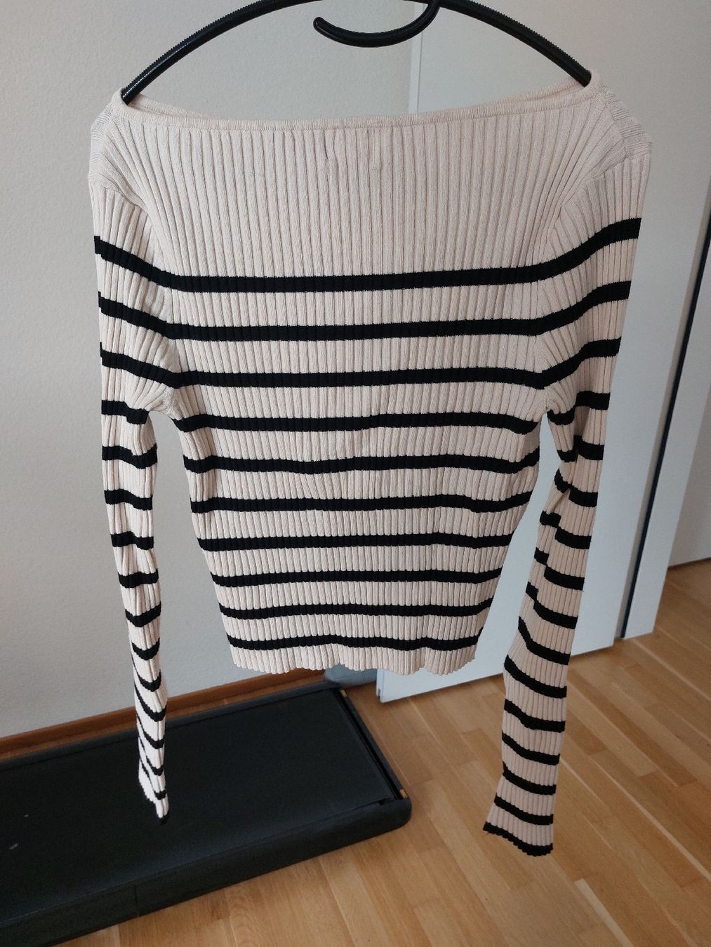 H&M Maglioni & Felpe: H&M Pullover, gestreift, beige/schwarz, Gr. M – Usato da Baden venduto da BanaBoutique 1