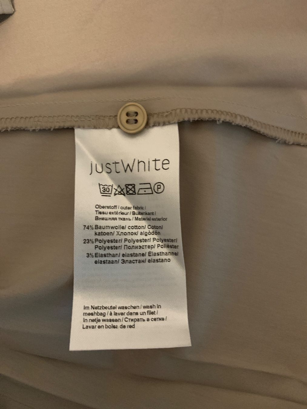 Camicette: Neue Bluse Justwhite – Nuovo e nell'imballaggio originale da Lausen venduto da tiguan07 4