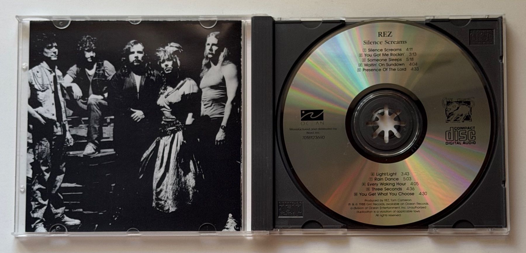 CD: Resurrection Band / Silence Screams – Usato da Näfels venduto da rottabi 2