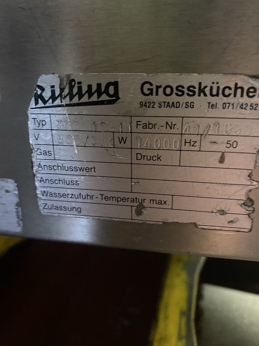 Elettrodomestici da cucina: Eloma Kombidämpfer Multimax 10-11 – Usato da St. Gallen venduto da wartau04 6