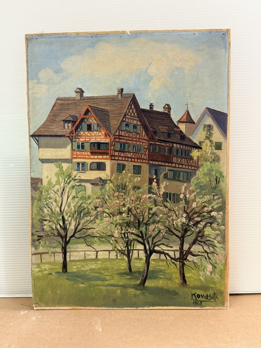 Dipinti: Andor Kovasits, Gemälde  1927 – Usato da Solothurn venduto da NUVICO 2