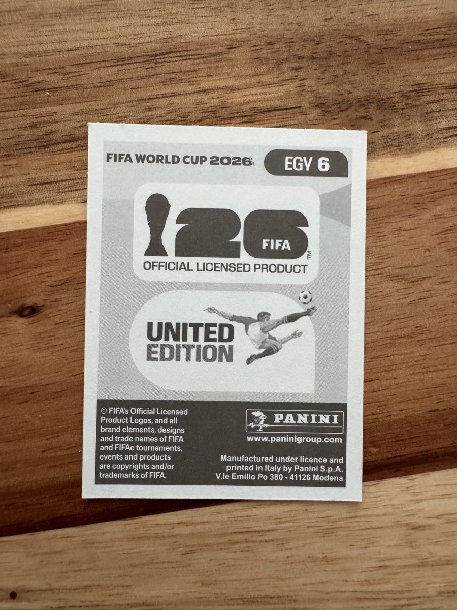 Panini Carte collezionabili: Panini - WM 2026 - EGY 6 - Sticker – Nuovo (secondo la descrizione) da Wetzikon ZH venduto da thayreen 1