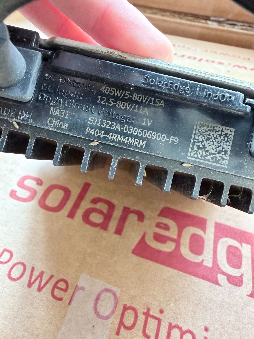 Wechselrichter: 10 Stk. SolarEdge Optimierer P404 gebraucht – Gebraucht aus Winterthur von engitec_AG 3