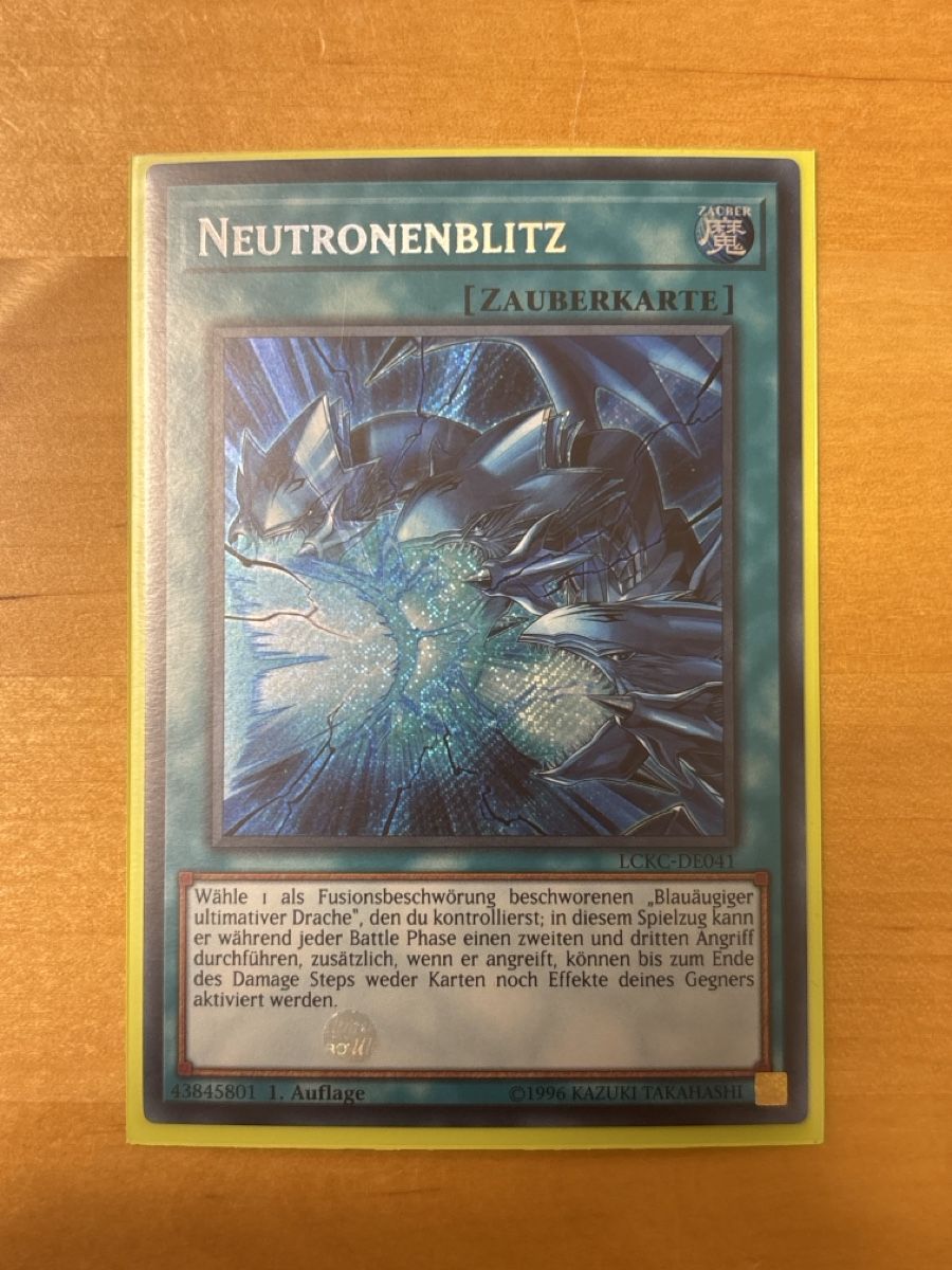 Yugioh Carte collezionabili: Yugioh Karte LCKC-DE041 – Usato da Speicherschwendi venduto da YugisKartenKammer