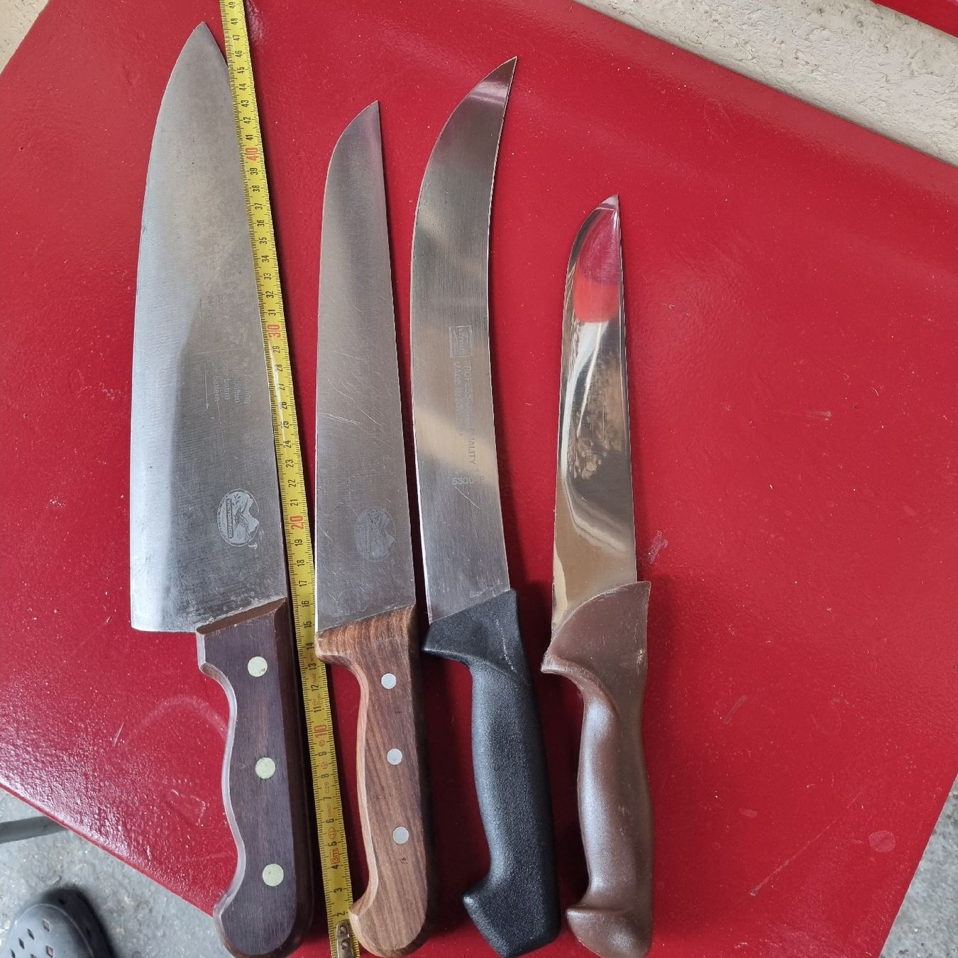 Victorinox Coltelli da cucina: Küchen/Metzger-Messer Set 4 Stück – Usato da Niederbipp venduto da Hst3