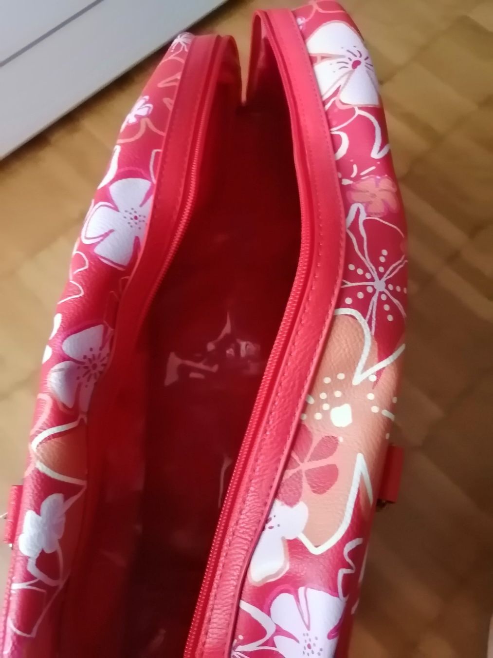 Roxy Borse da donna: ROXY Grosse Tasche Shopper Rot/ orange/ Blumen Damentasche – Usato da Uster venduto da zebralino 7