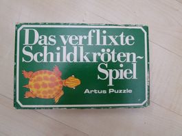 Das verflixte Schildkröten-Spiel  artus puzzle Vintage