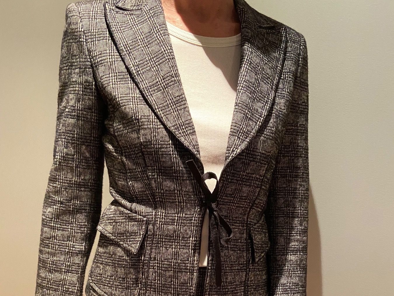 Strenesse Jacken: Taillierter Blazer schwarz/écru – Gebraucht aus Zürich von ConnieS01 1