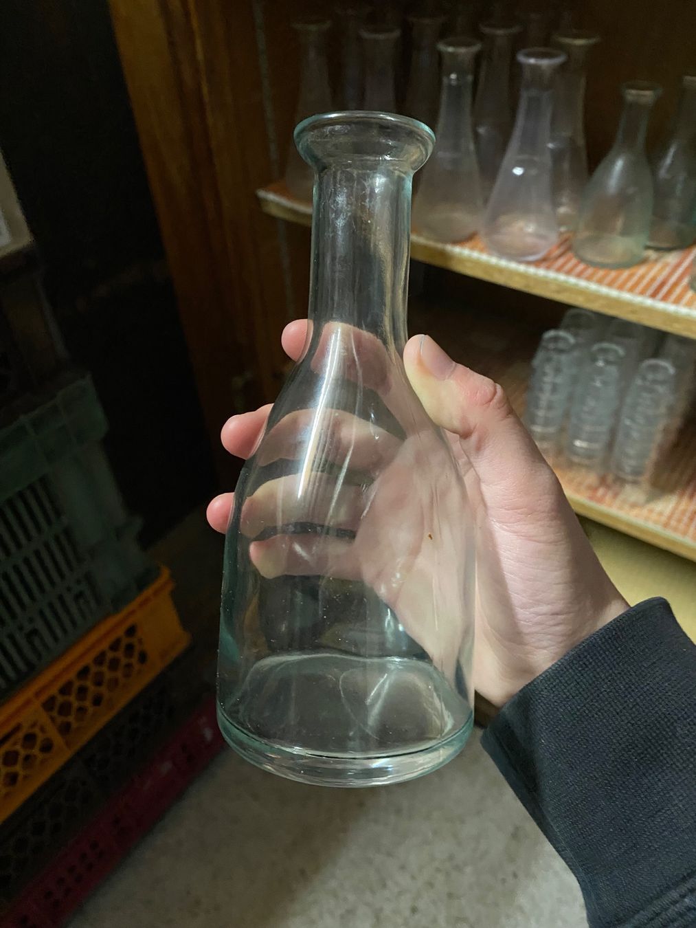 Caraffe: Weinkaraffe Runde (9 Stk. Verfügbar) – Usato da Sennhof venduto da joel.c