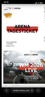 2x Winti Arena Tickets 11.07.2026 Schweiz-Argentinien