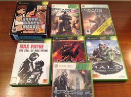 Xbox  Game GTA - Halo - crysis payne