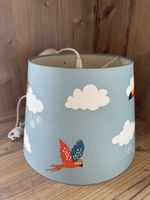 IKEA Kinderlampe – Wandlampe mit Papagei & Tukan – Retro 
