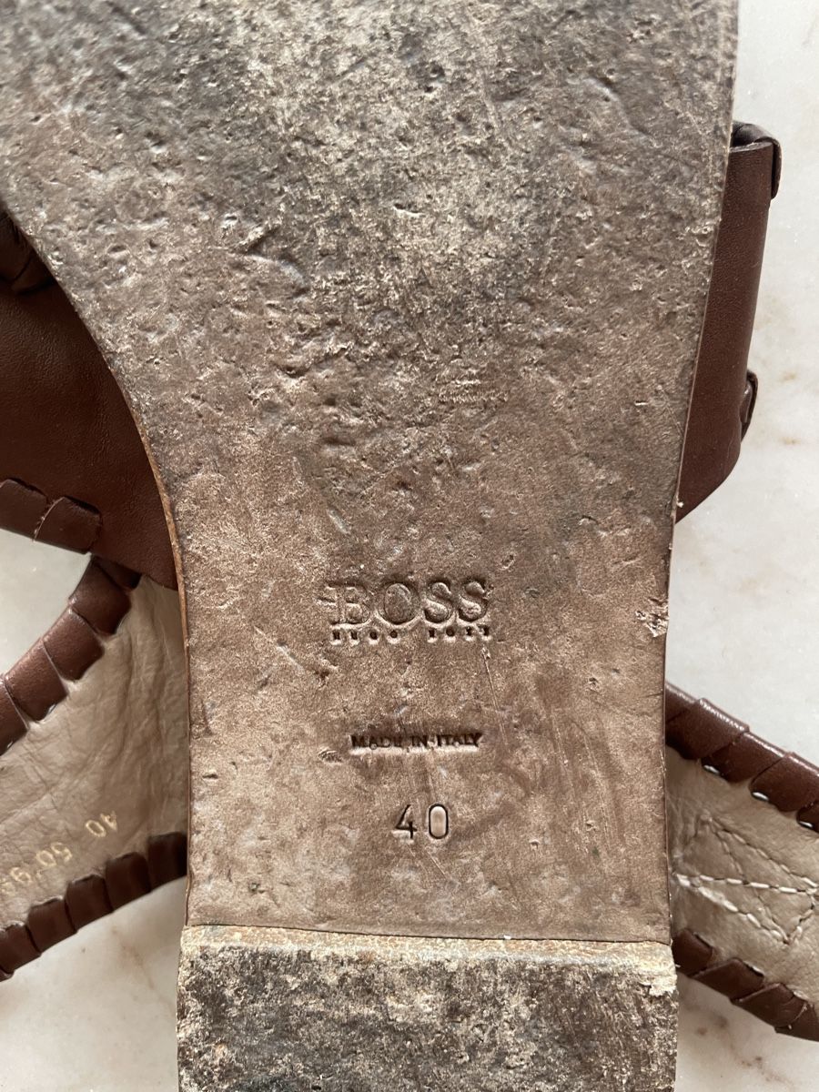 Hugo Boss Scarpe da donna: Sandalo in pelle BOSS – Usato da Melide venduto da jul_2q6m 3