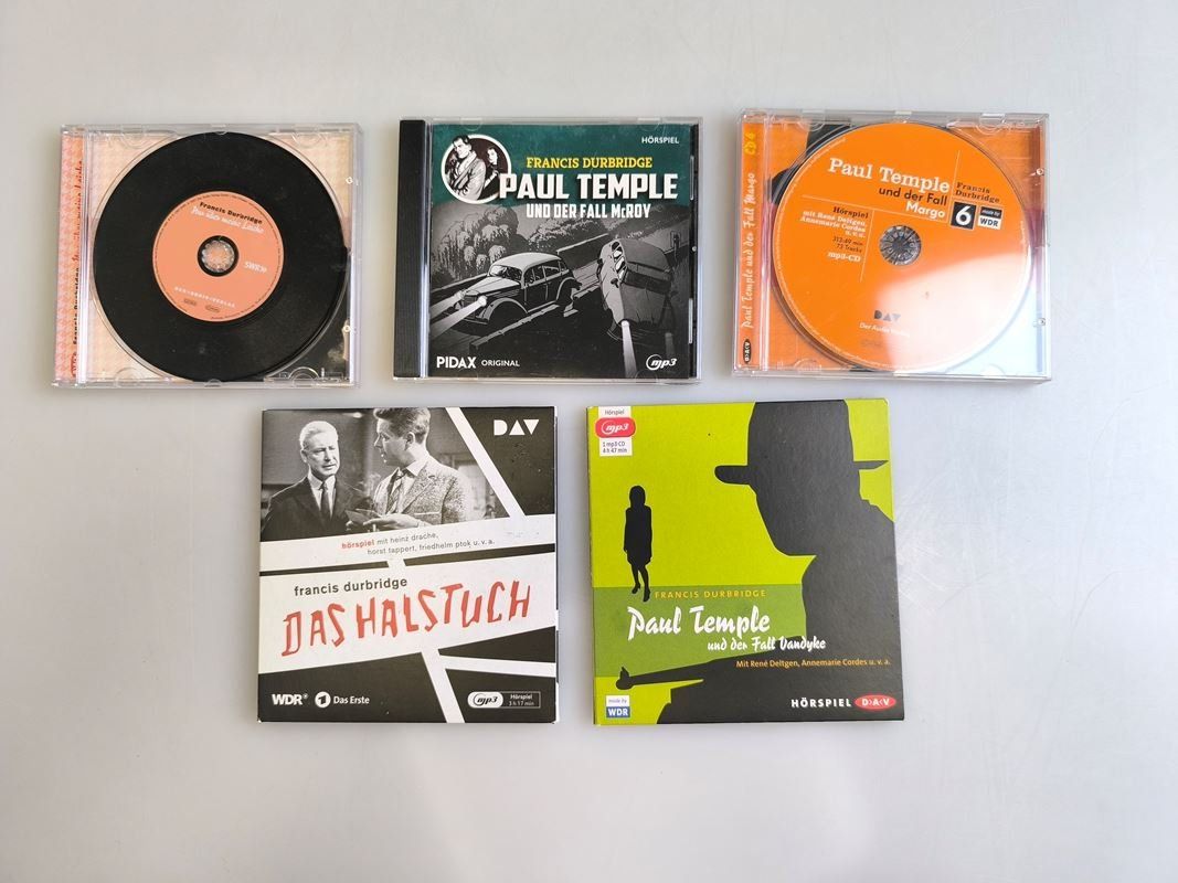 Hörbücher: FRANCIS DURBRINGE Hörbücher Set Lot – Gebraucht aus Rüti ZH von Restwert_Rueti_ZH
