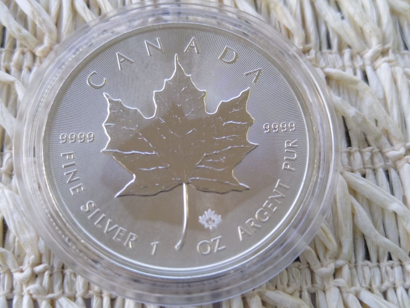 Tutti le monete: Silber Maple Leaf 1 oz - 2015 – Usato da Dättlikon venduto da Quarz58 4